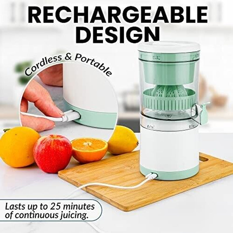 Lemon & Orange Juicer Electric Citrus Squeezer & Presser - Rechargeable Juicer