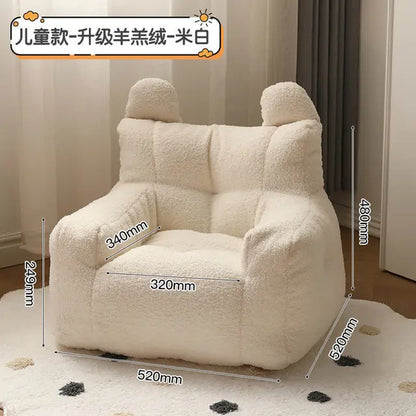 K-STAR Cute and Lazy Sofa Mini Casual Seat Cartoon Children'S Sofa Reading Men and Women Simple Sofa Baby Sofa 2023 Dropshopping