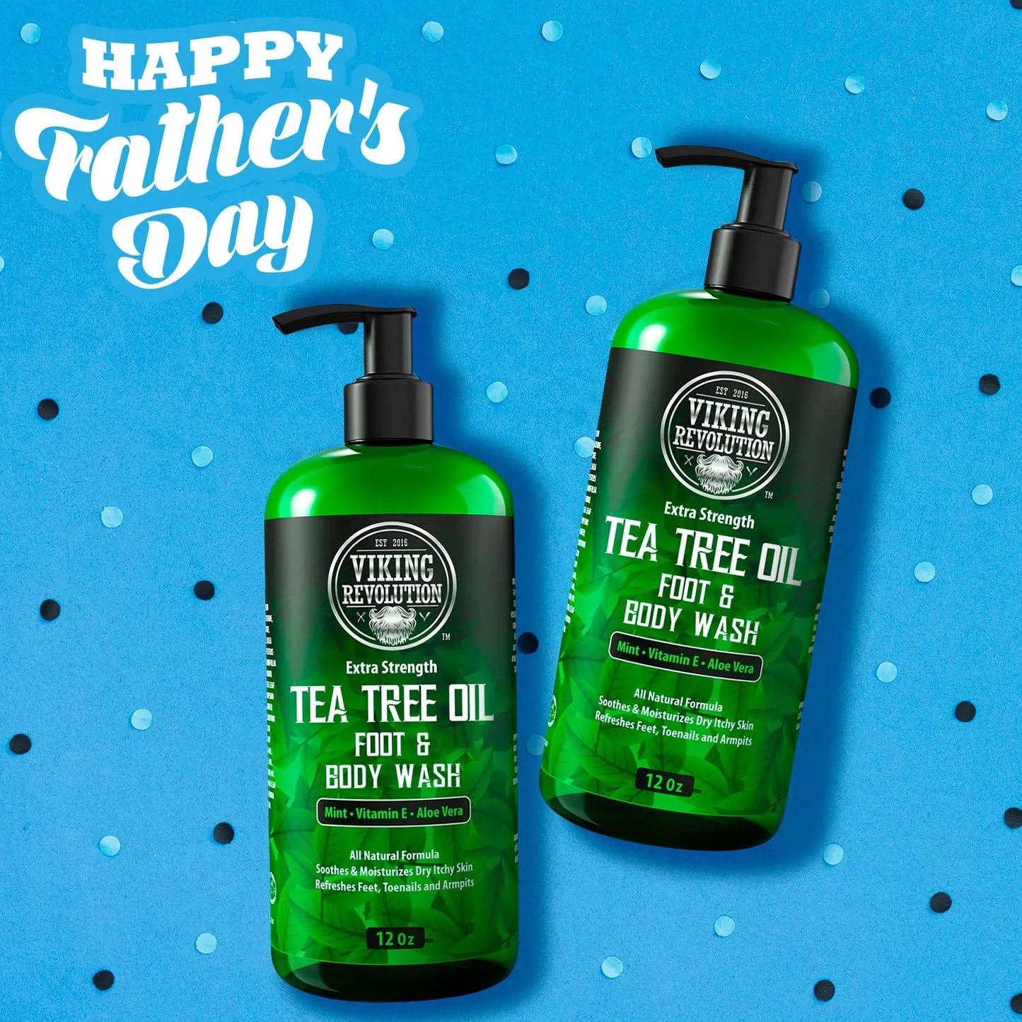 - Tea Tree Oil Body Wash for Men - Antifungal Athlete'S Foot Toenail Fungus & More, 12Oz