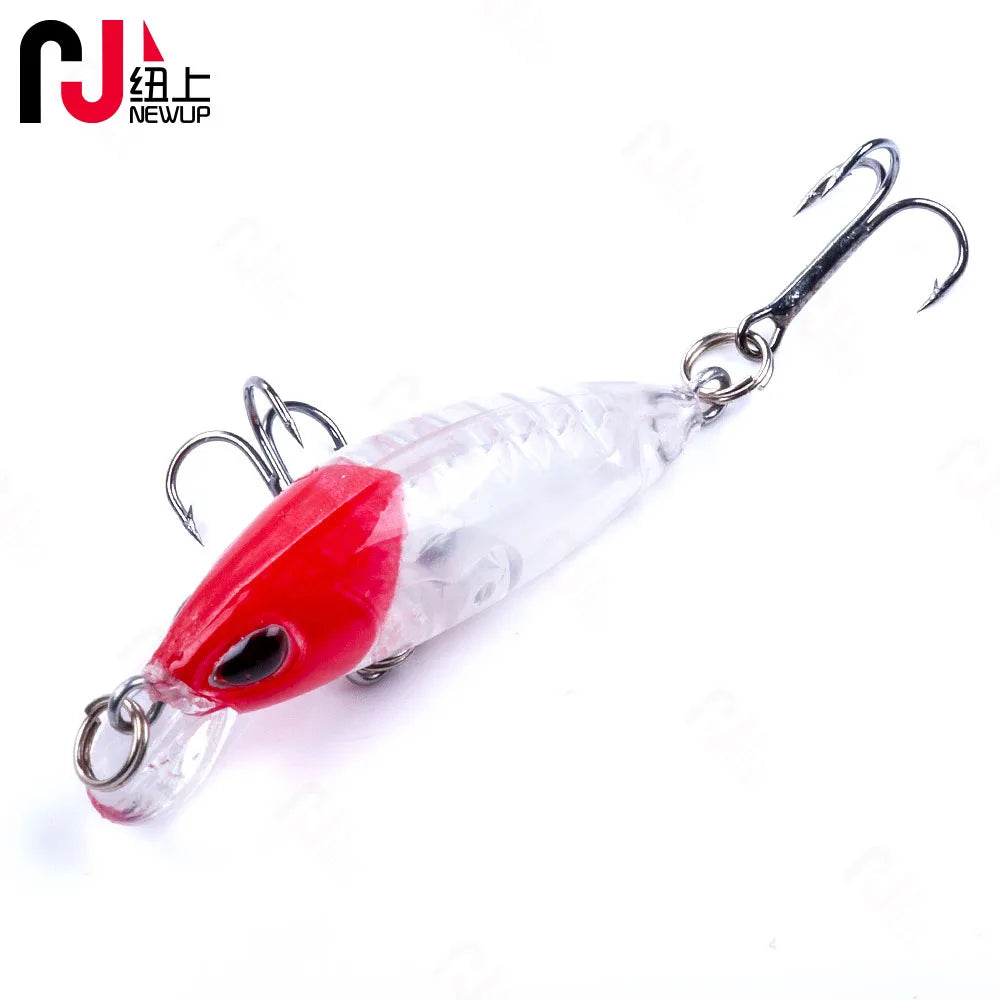 Mini Minnow Fishing Lures 4Cm 2G Hard Bait Bass Pesca Wobblers Crankbait Fishing Tackle