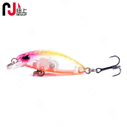 Mini Minnow Fishing Lures 4Cm 2G Hard Bait Bass Pesca Wobblers Crankbait Fishing Tackle