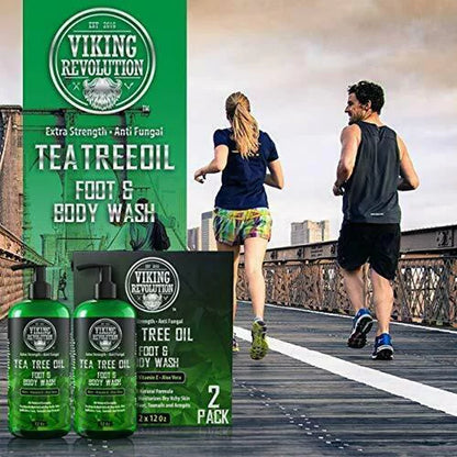 - Tea Tree Oil Body Wash for Men - Antifungal Athlete'S Foot Toenail Fungus & More, 12Oz